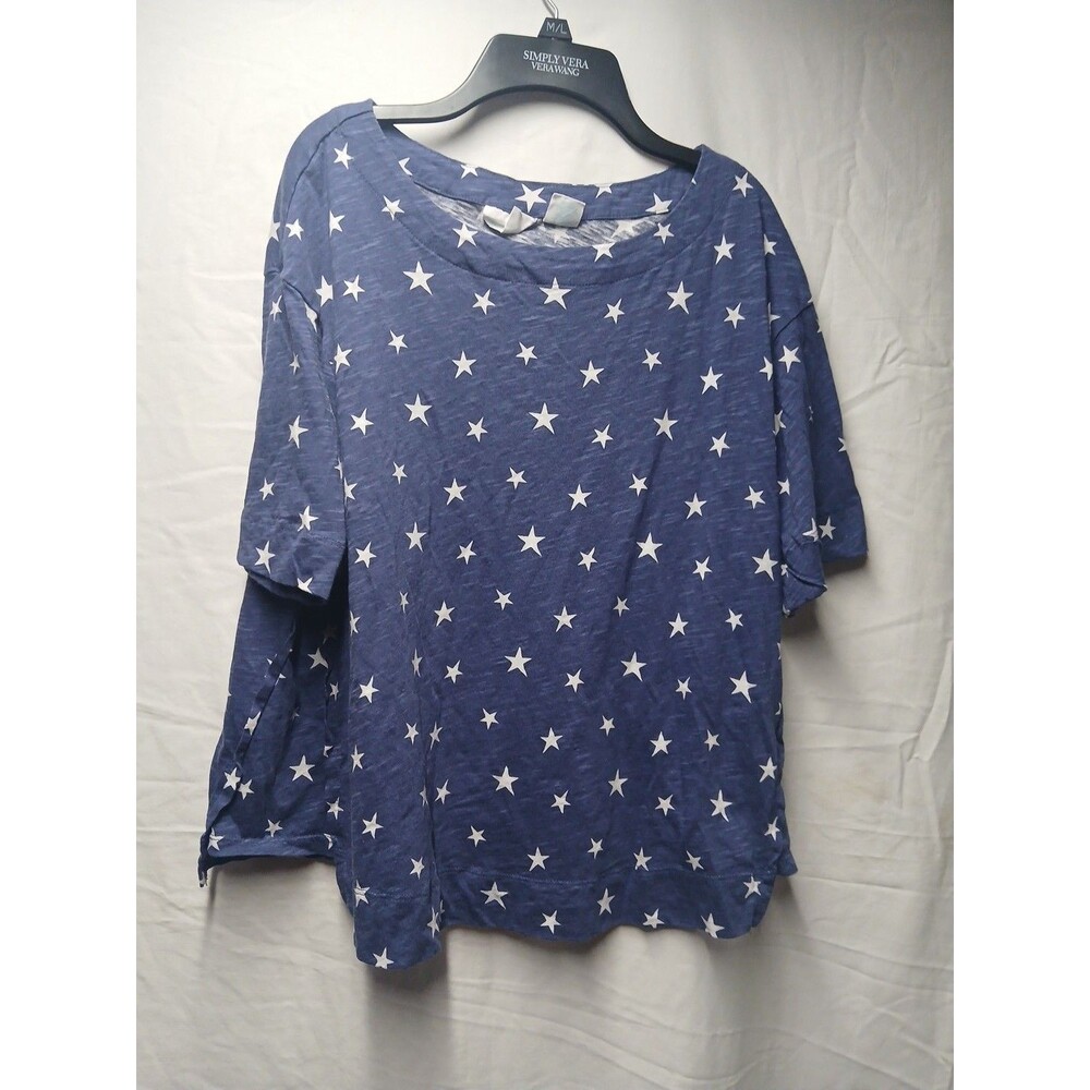 cynthia rowley top Womans Suze 1x Blue With White Stars